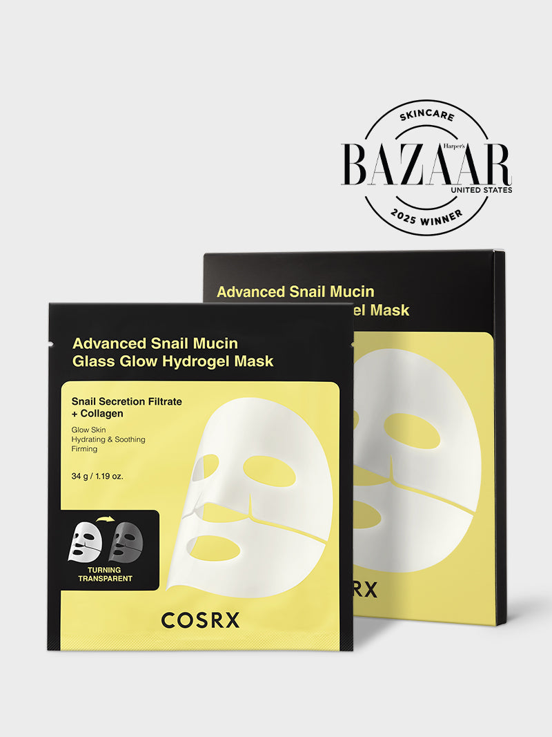Advanced Snail Mucin Glass Glow Hydrogel Mask_3ea Y7
